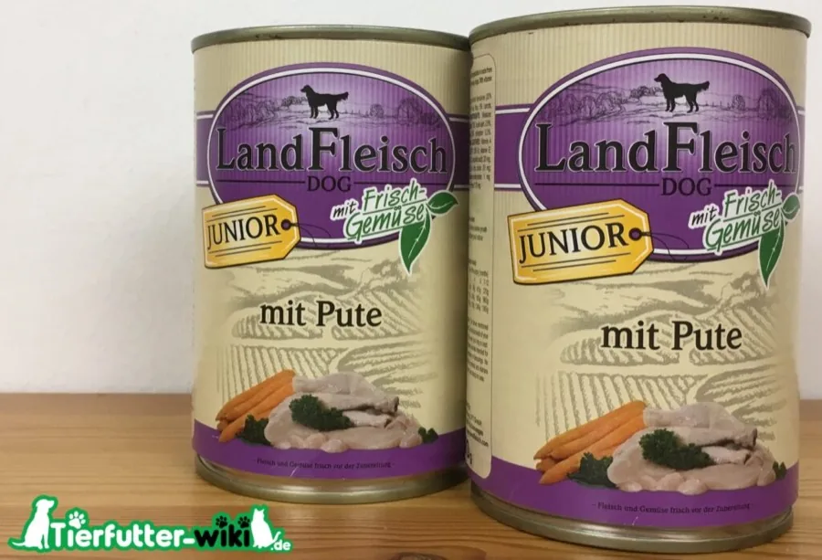 LandFleisch Junior Nassfutter für Welpen