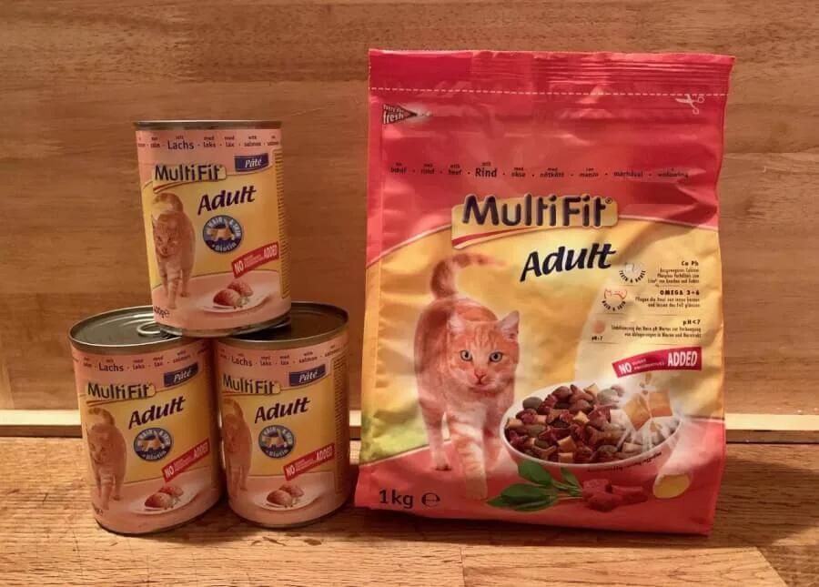 MultiFit Adult Trockenfutter, Sorte Rind