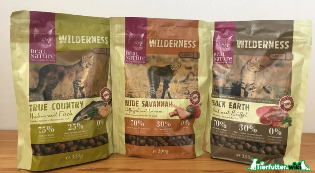 Real Nature Wilderness Black Earth Trockenfutter für Katzen