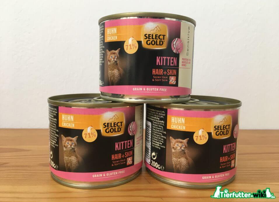 Select Gold Kitten Nassfutter Im Test 2021