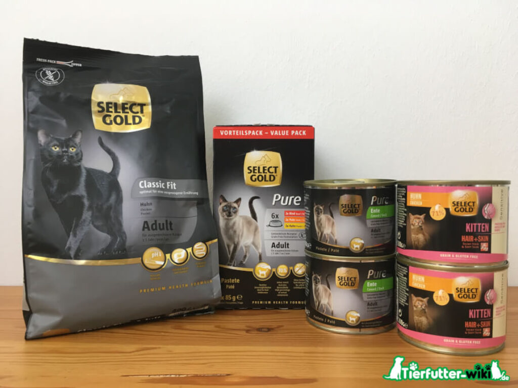 Select Gold Katzenfutter Test